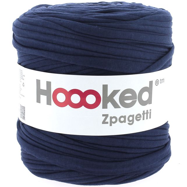 Zpagetti Cotton Yarn Dark Blue Waves