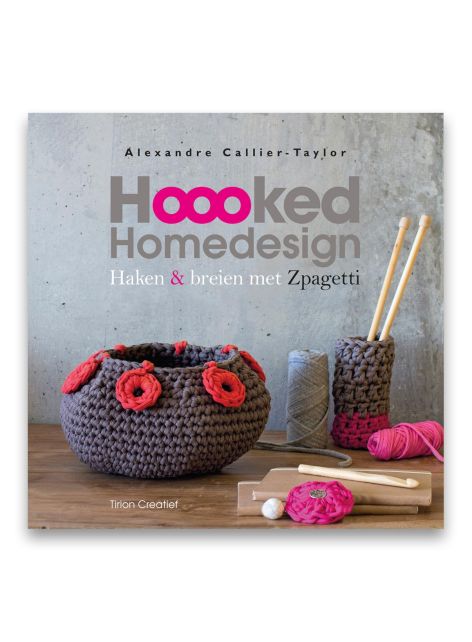 Hoooked Libro crochet diseño del hogar (Holandes)
