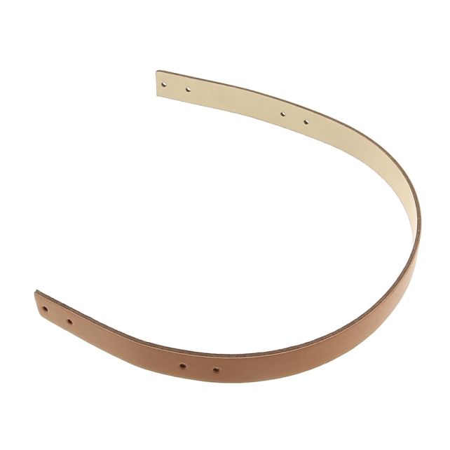 Vegan Leather Handle Cappuccino