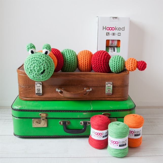 DIY Crochet Pattern RibbonXL Caterpillar