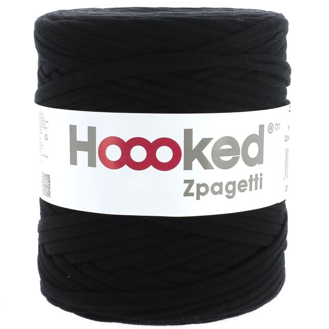 Zpagetti Cotton Yarn Black Silent