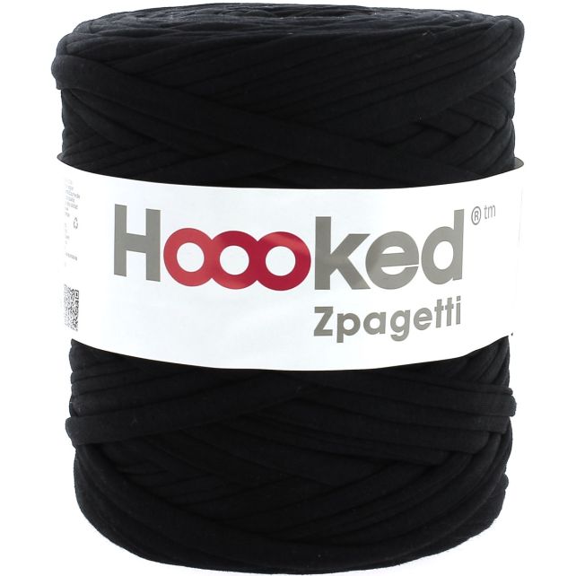 Zpagetti Cotton Yarn Black Carbonite