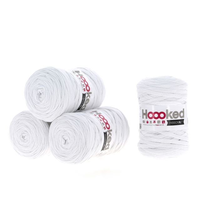 RibbonXL Set Optic White 4 Bobbins