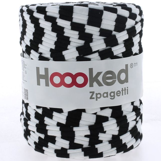Zpagetti Cotton Yarn Black & White