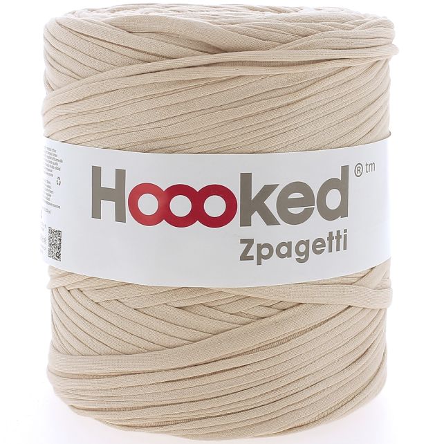 Zpagetti Cotton Yarn Beige Basket