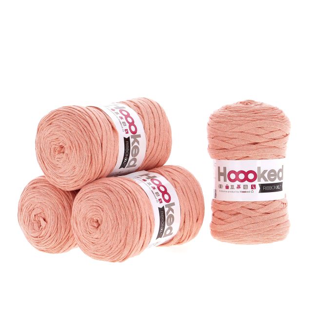 RibbonXL Set Iced Apricot 4 Knäuel