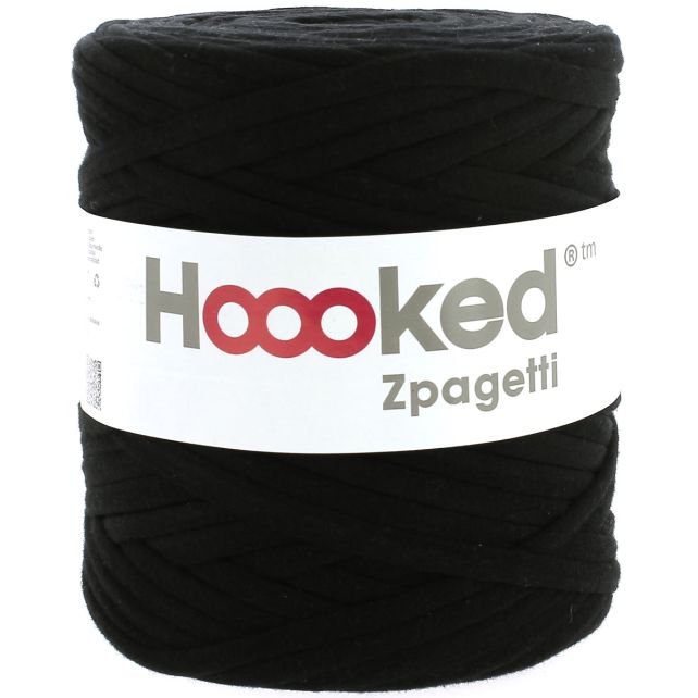 Zpagetti Cotton Yarn Black Stategies