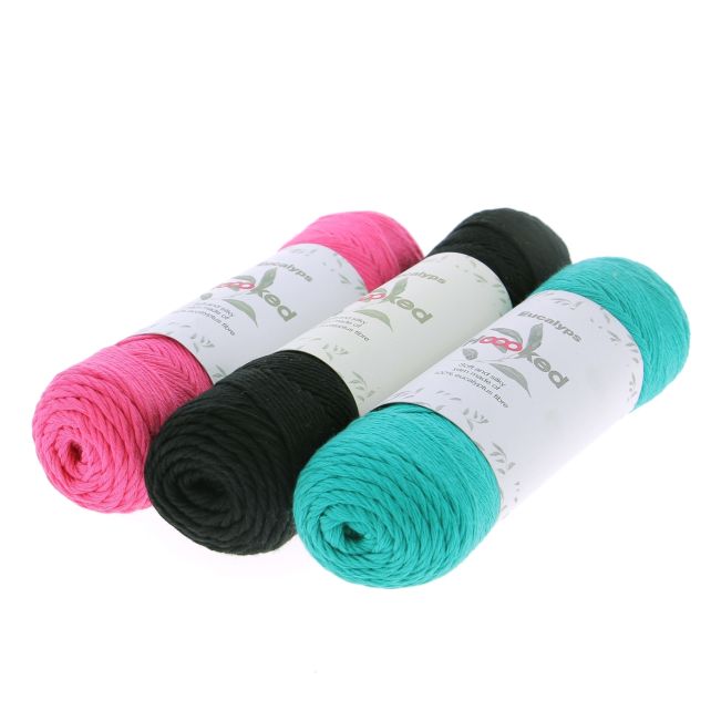 Vegan Garn-Set Eucalyps Blast