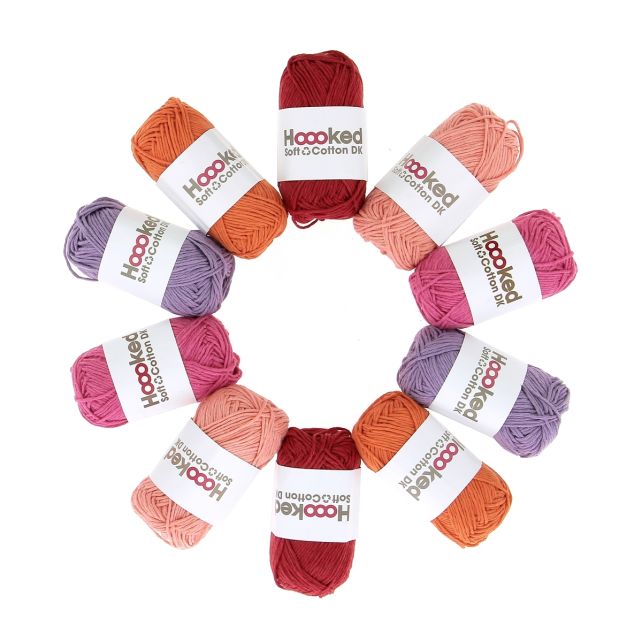 Soft Cotton DK Yarn Pack Malibu Bliss