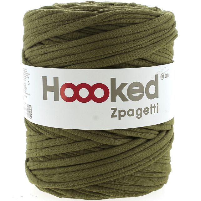 Zpagetti Cotton Yarn Olive Strong