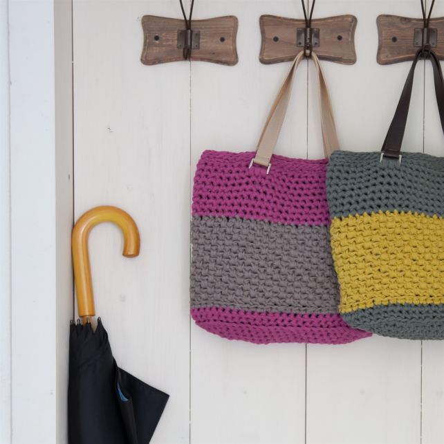 DIY Häkelanleitung Valencia Bag RibbonXL