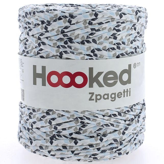 Zpagetti Cotton Yarn Turquoise Diamonds