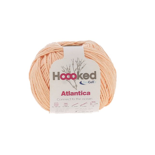 Atlantica SeaCell Cotton Starfish Peach 50g.