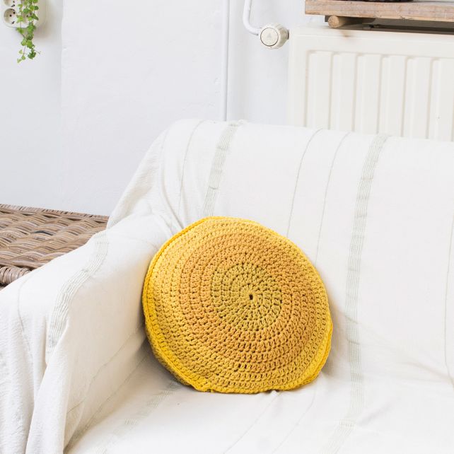 DIY Patron De Crochet Coussin Rond Jakarta