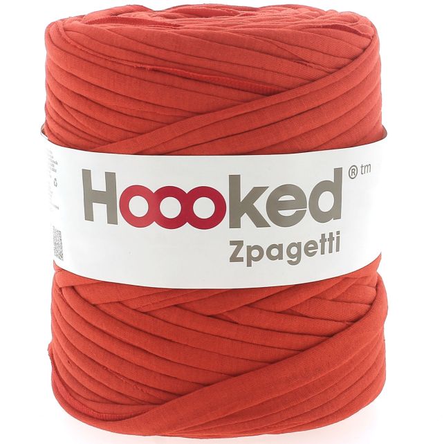 Zpagetti Cotton Yarn Red Rosette