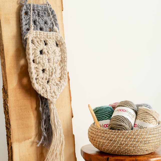 DIY Haakpatroon Wandhanger Elx Jute