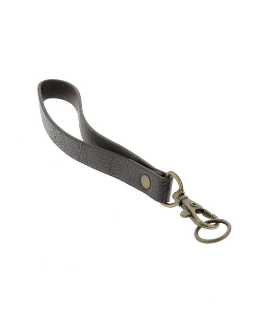 Vegan Leather Pochette Handle Chocolata