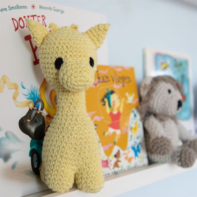 DIY Crochet Pattern Ziggy Giraffe Eco Barbante