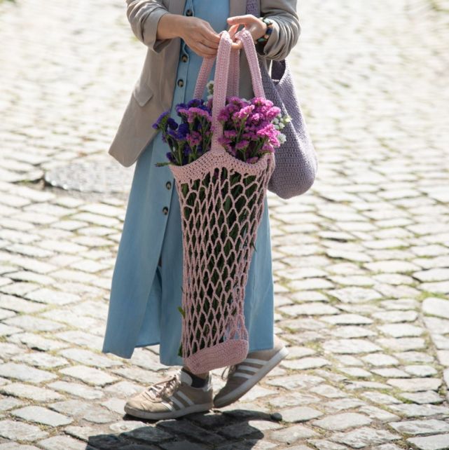 DIY Free Crochet Pattern Market Bag Almeria