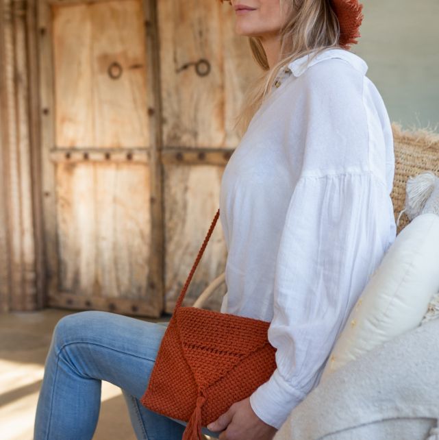 DIY Crochet Pattern Crossbody Bag Pinery