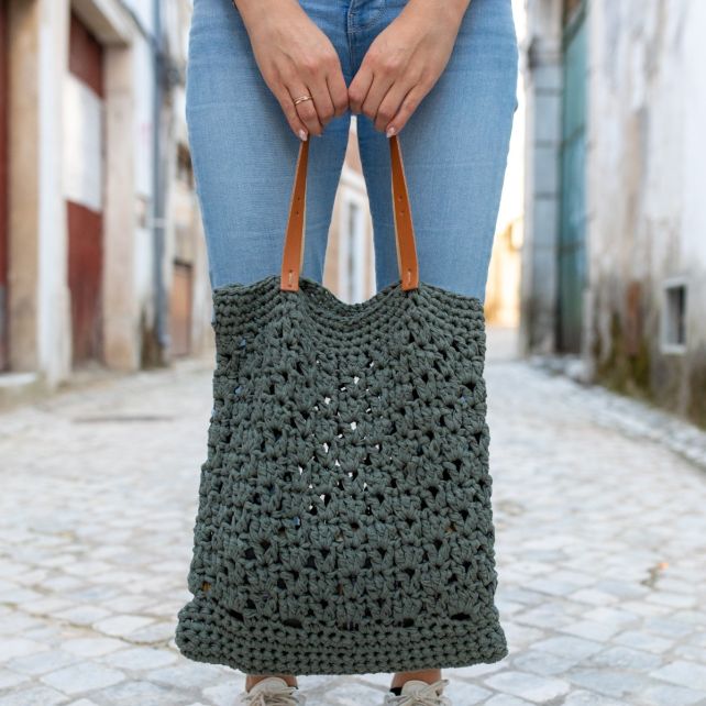 DIY Crochet Pattern City Market Bag Puglia