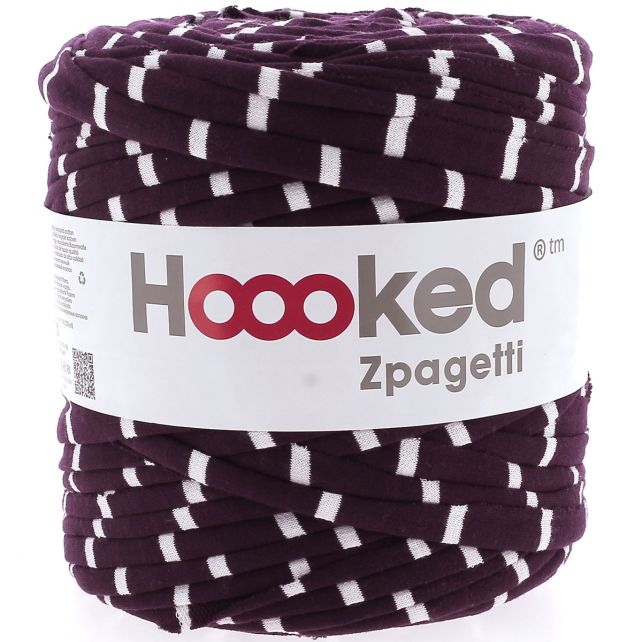 Zpagetti Cotton Yarn Wine Stripes