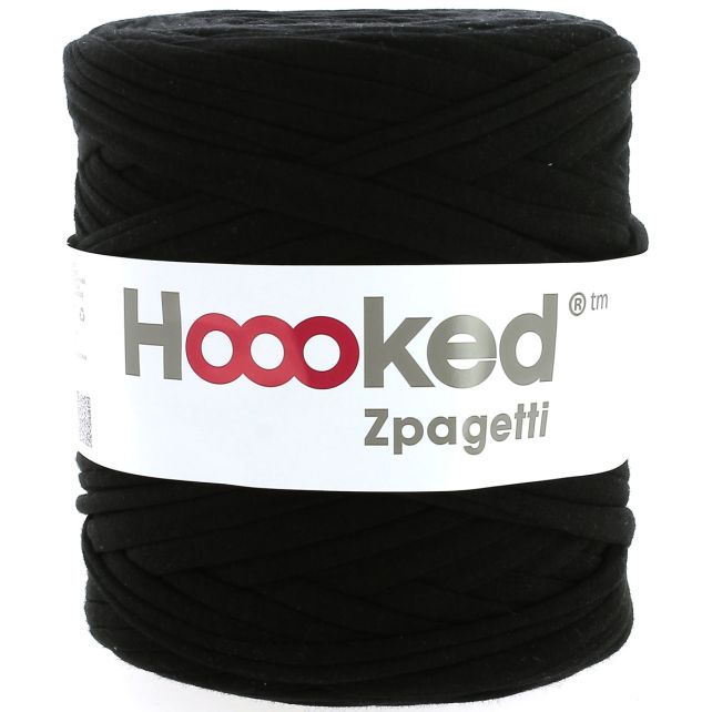 Zpagetti Cotton Yarn Crunchy Black