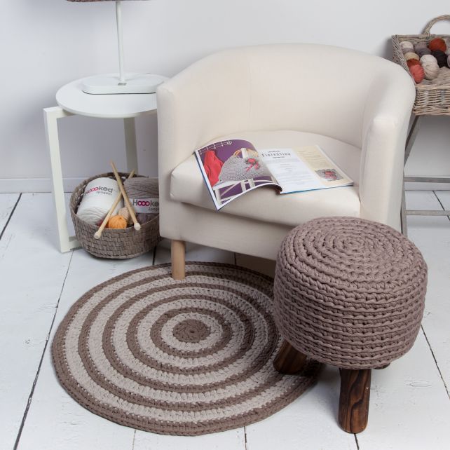 DIY Patron De Crochet Gratuit Tapis Rond Zpagetti