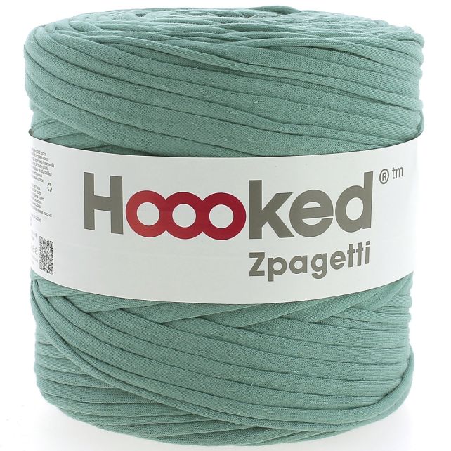 Zpagetti Cotton Yarn Green Painting