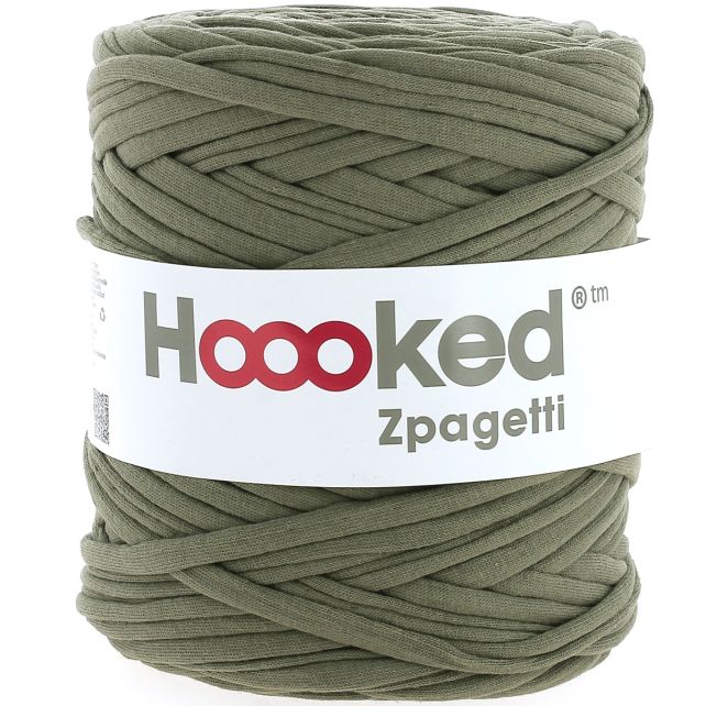 Zpagetti Cotton Yarn Olive Veil