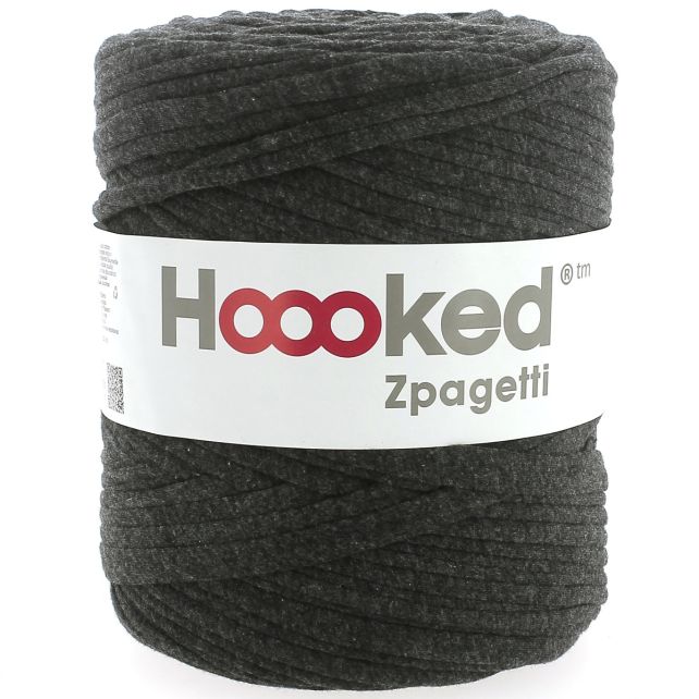 Zpagetti Cotton Yarn Anthracite Jet