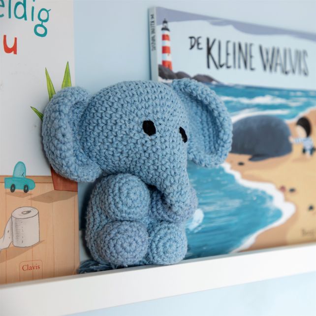 DIY Crochet Pattern Elephant Eco Barbante