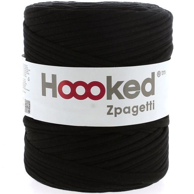 Zpagetti Cotton Yarn Black Fusion
