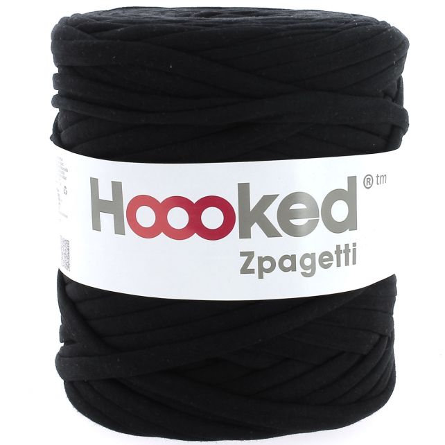 Zpagetti Cotton Yarn Pure Black