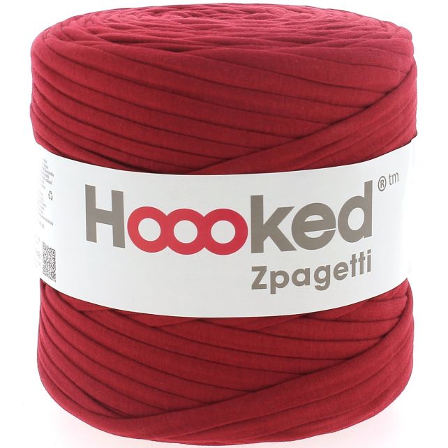 Zpagetti Cotton Yarn Red Rosette