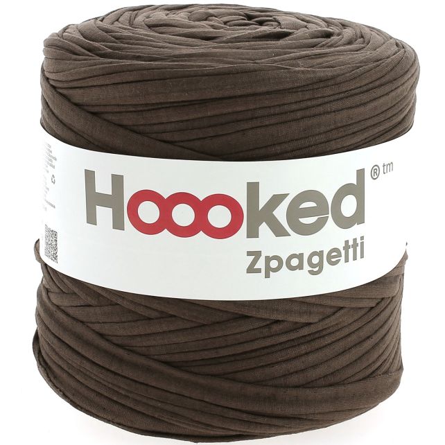 Zpagetti Cotton Yarn Brown Craft