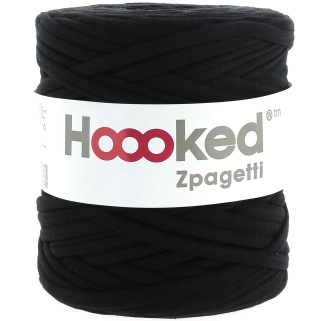 Zpagetti Cotton Yarn Black Pitch