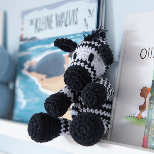 DIY Crochet Pattern Zebra Zizi Eco Barbante