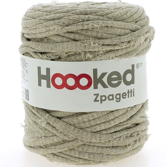 Zpagetti Cotton Yarn Golden Thread