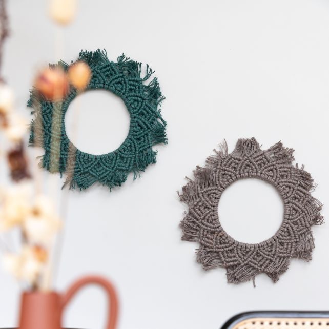 DIY Macrame Pattern Wall Hanging Elba