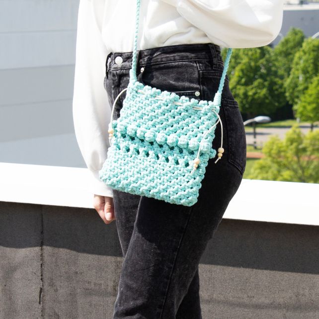 DIY Patron De Macramé Sac Marrakesh