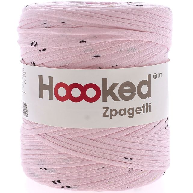 Zpagetti Cotton Yarn Ink On Pink