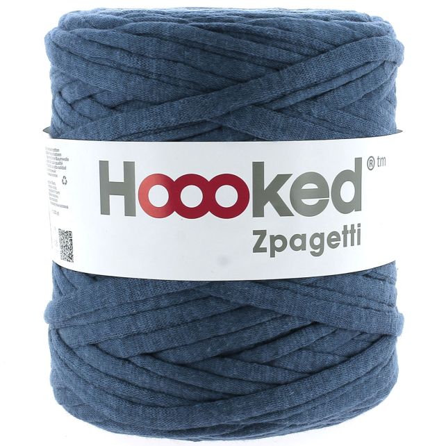 Zpagetti Cotton Yarn Textured Blue
