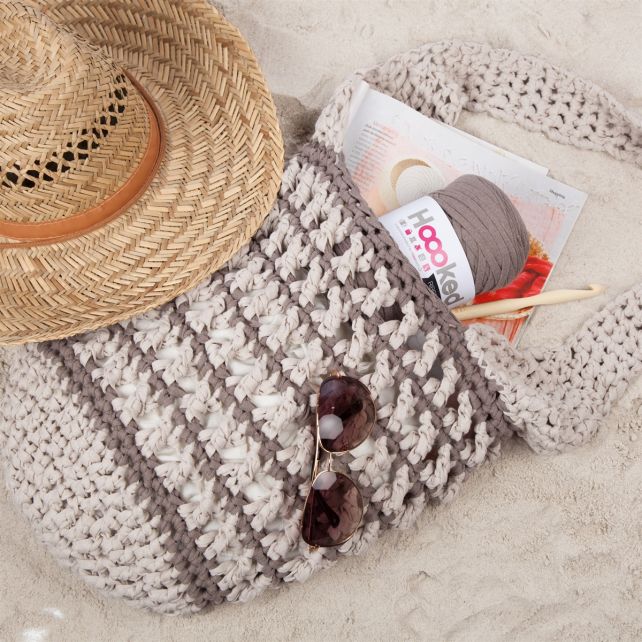 DIY Häkelanleitung Multifunktionstasche RibbonXL