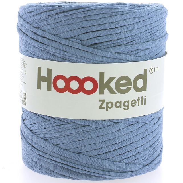 Zpagetti Cotton Yarn Blue Texture