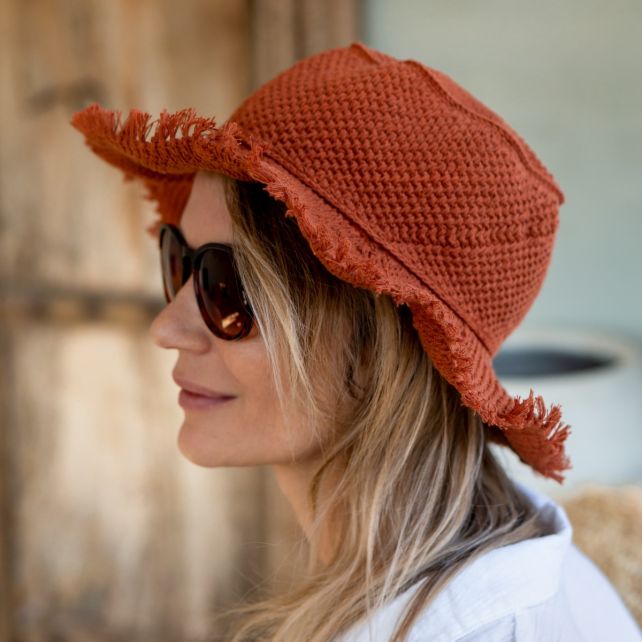 DIY Kit de Crochet  Sombrero Veraniego Bon Echo