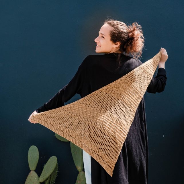 DIY Knitting Kit Coimbra Shawl