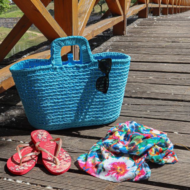 DIY Crochet Pattern RibbonXL Shopper