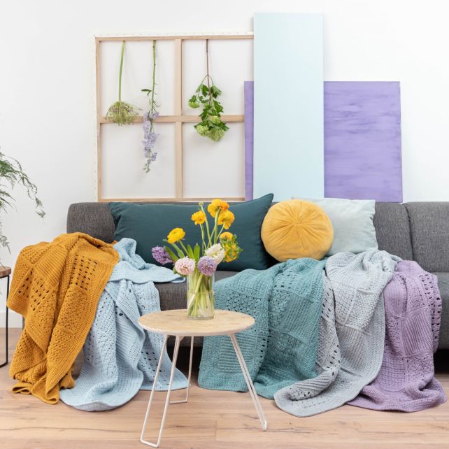 DIY Häkelanleitung Gehäkelte Decke San Francisco