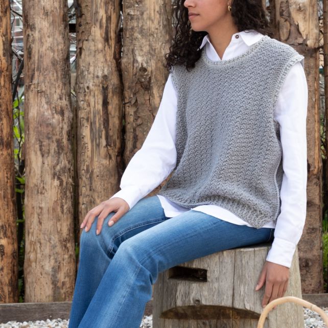 DIY Patron Pour Gilet À Faire Soi-Même Au Crochet Ljungby